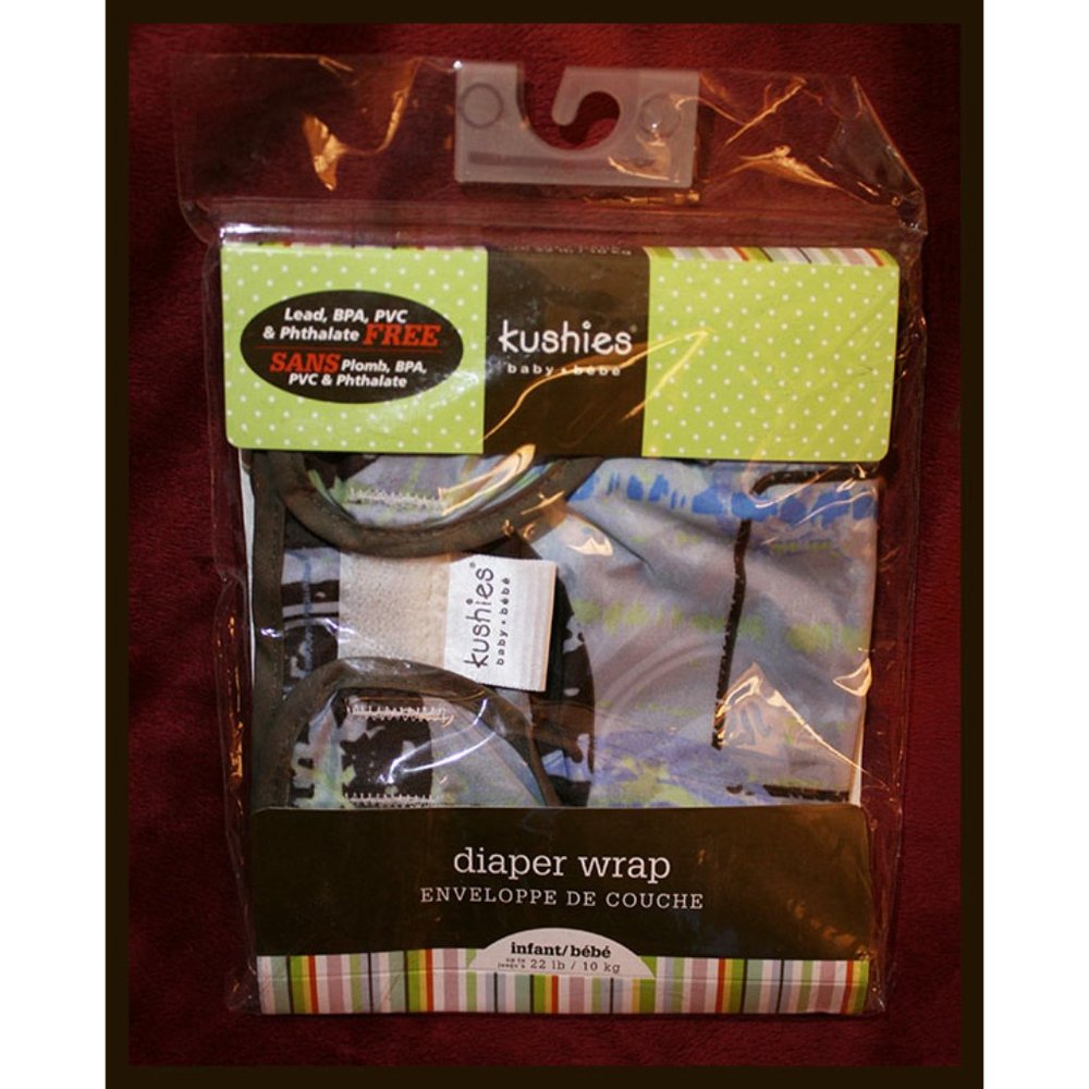 Kushies baby diaper wrap - infants up to 22 lbs. - NWT